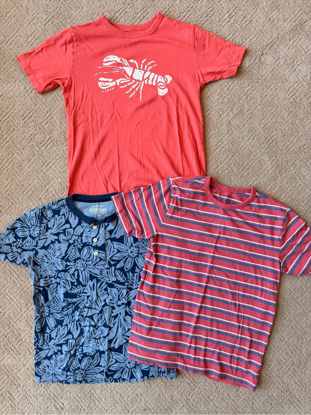 Crewcuts Boys Cotton T- Shirt Bundle
